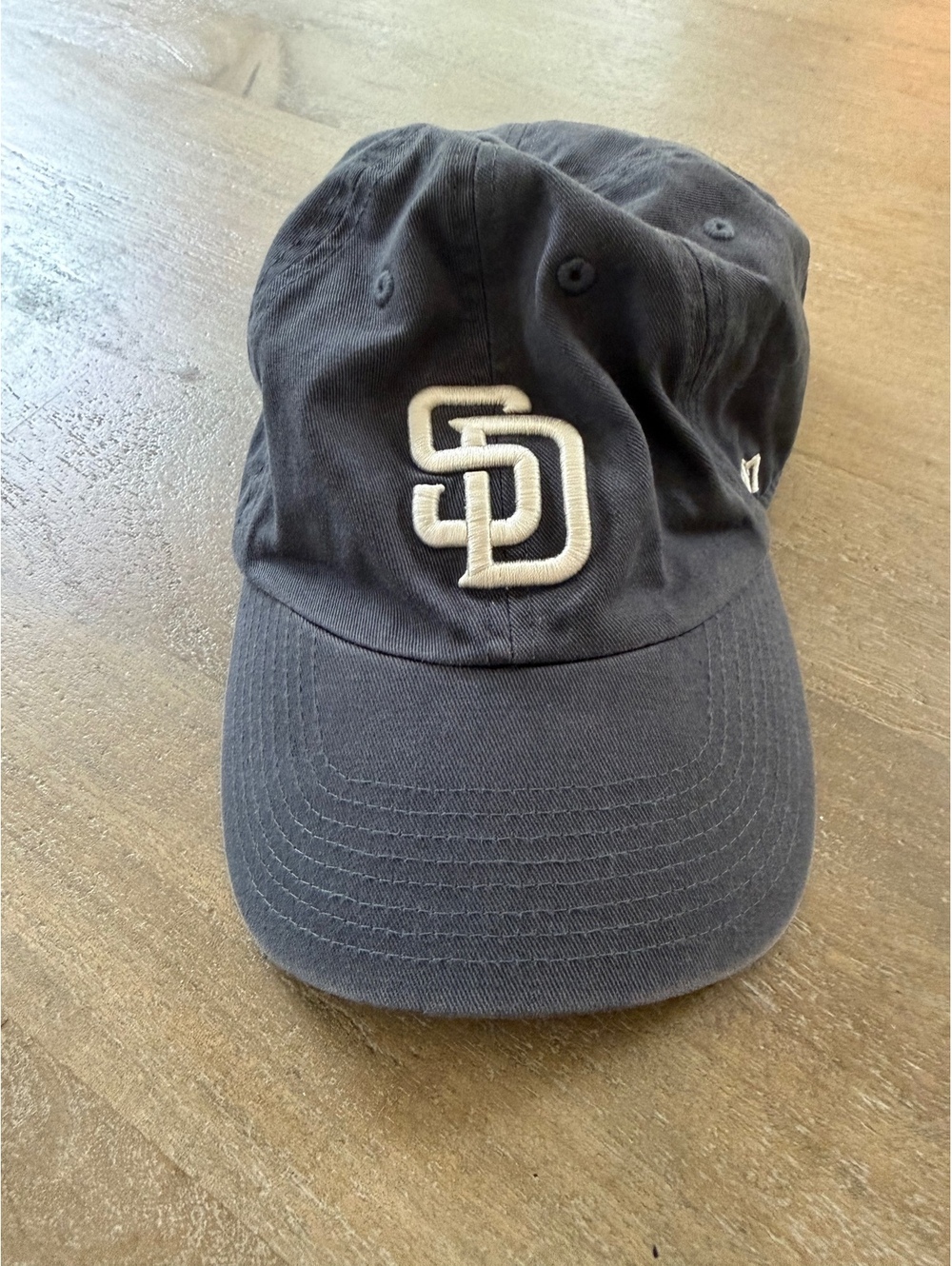 47 Brand San Diego Padres Navy Blue Adjustable Baseball Cap